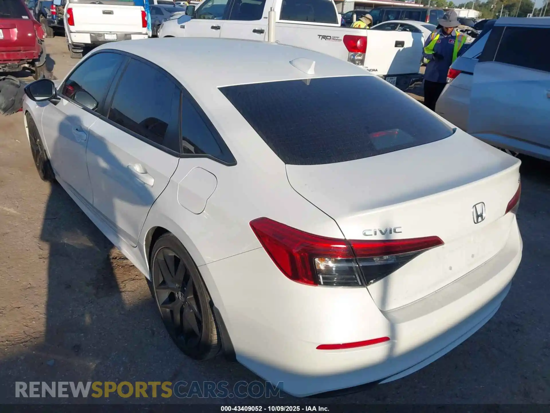3 Photograph of a damaged car 2HGFE2F54PH519327 HONDA CIVIC 2023