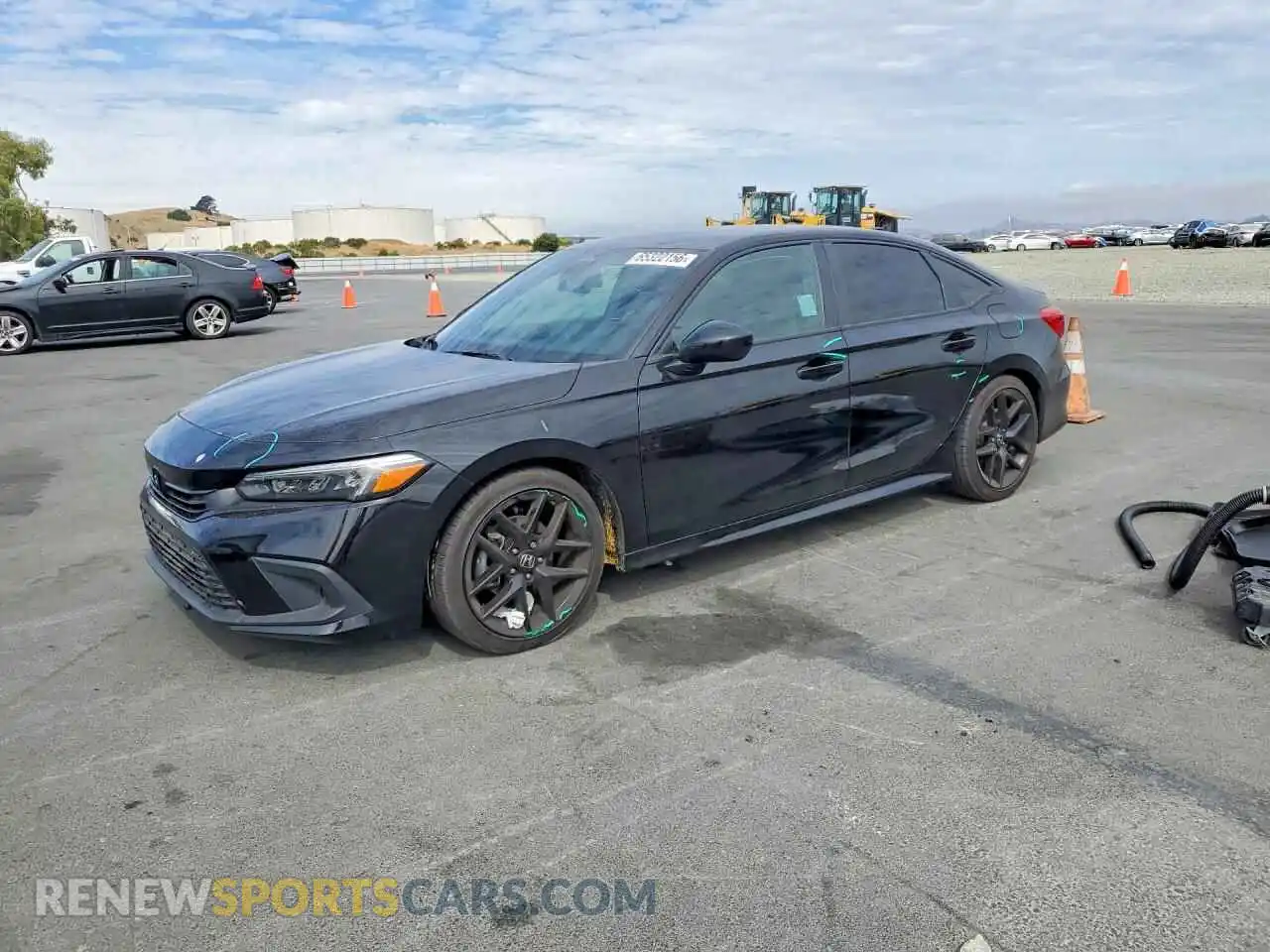1 Photograph of a damaged car 2HGFE2F54PH520218 HONDA CIVIC 2023