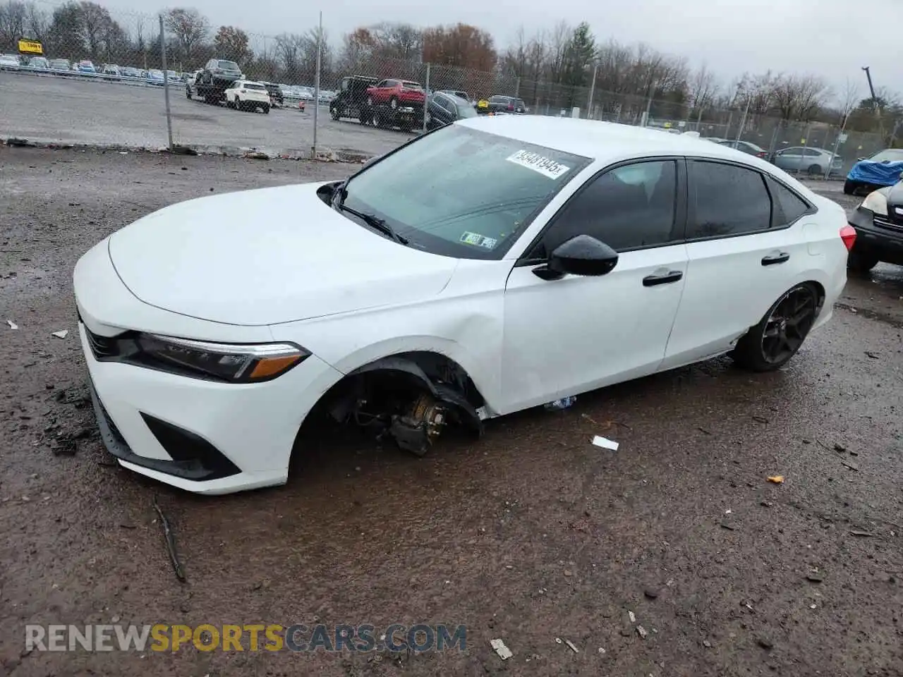 1 Photograph of a damaged car 2HGFE2F54PH524169 HONDA CIVIC 2023