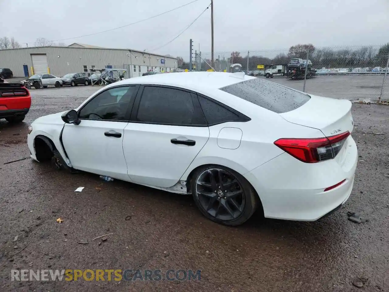 2 Photograph of a damaged car 2HGFE2F54PH524169 HONDA CIVIC 2023