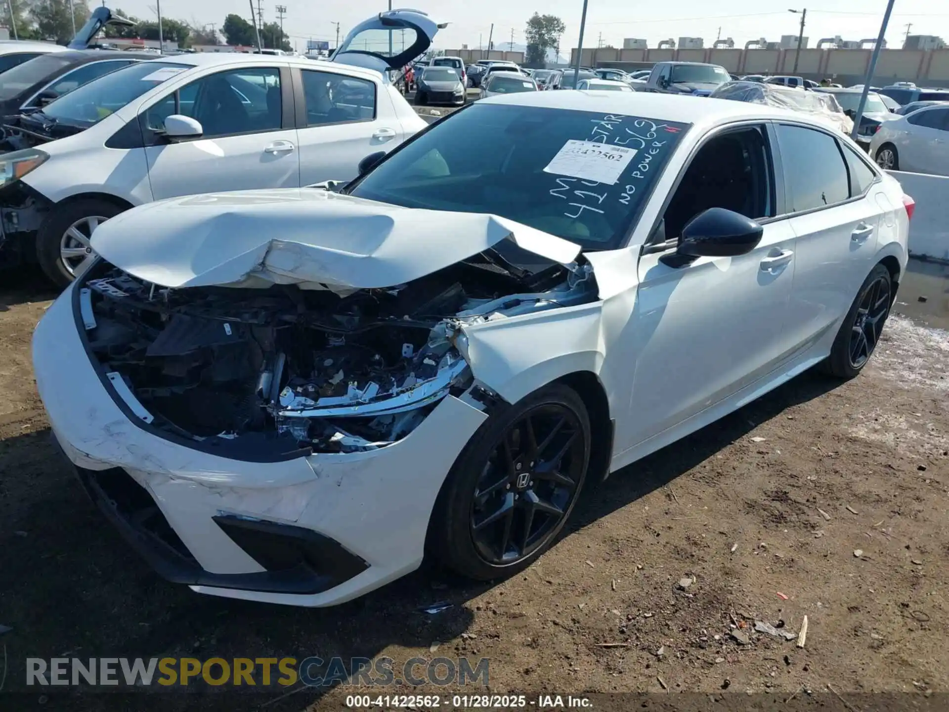 2 Photograph of a damaged car 2HGFE2F54PH525046 HONDA CIVIC 2023