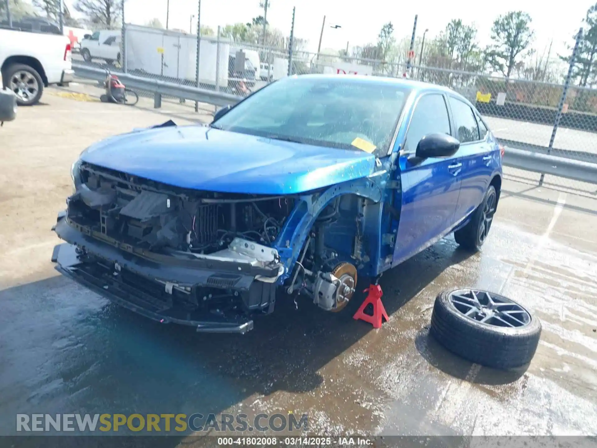 2 Photograph of a damaged car 2HGFE2F54PH525564 HONDA CIVIC 2023