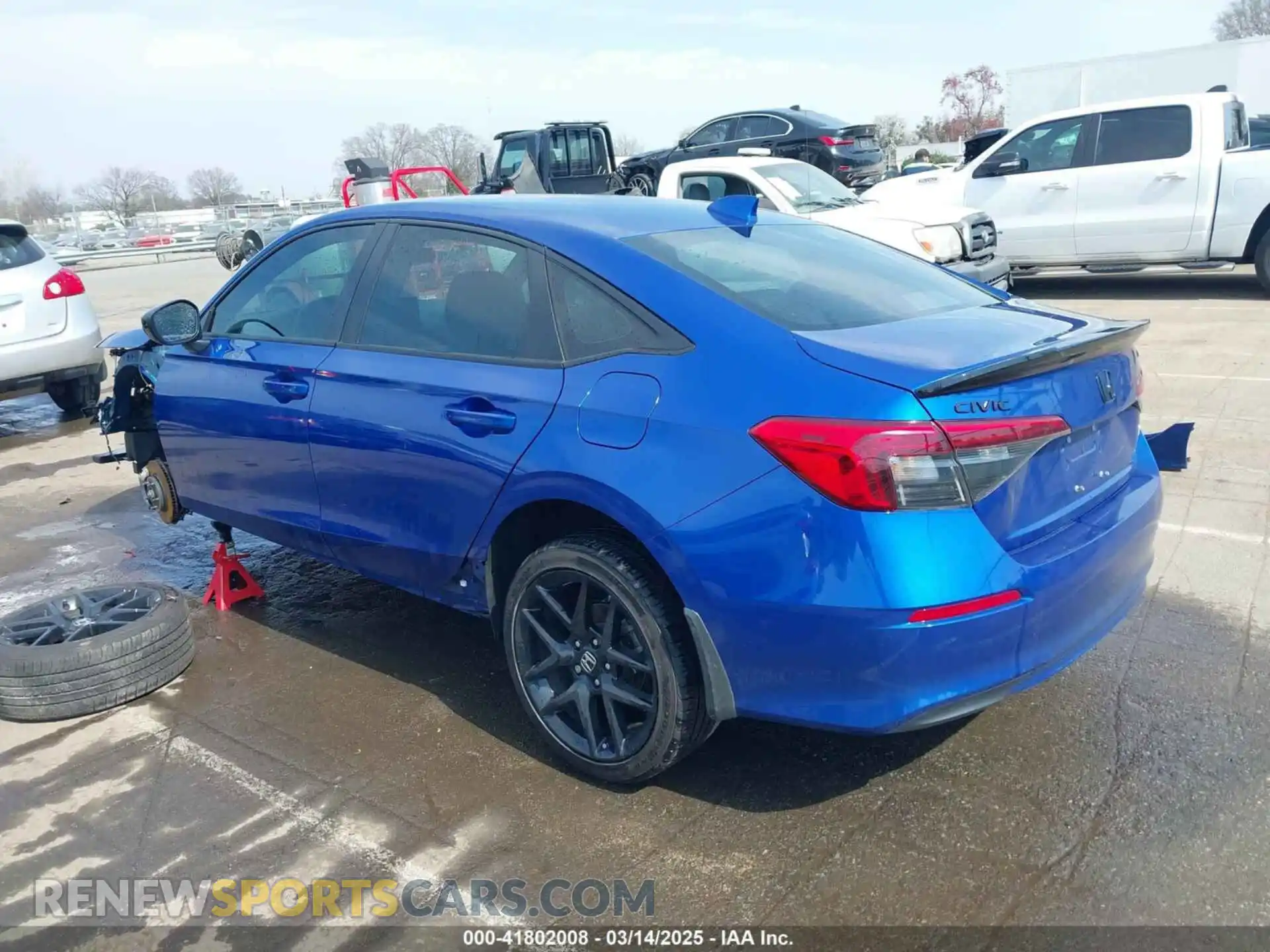 3 Photograph of a damaged car 2HGFE2F54PH525564 HONDA CIVIC 2023
