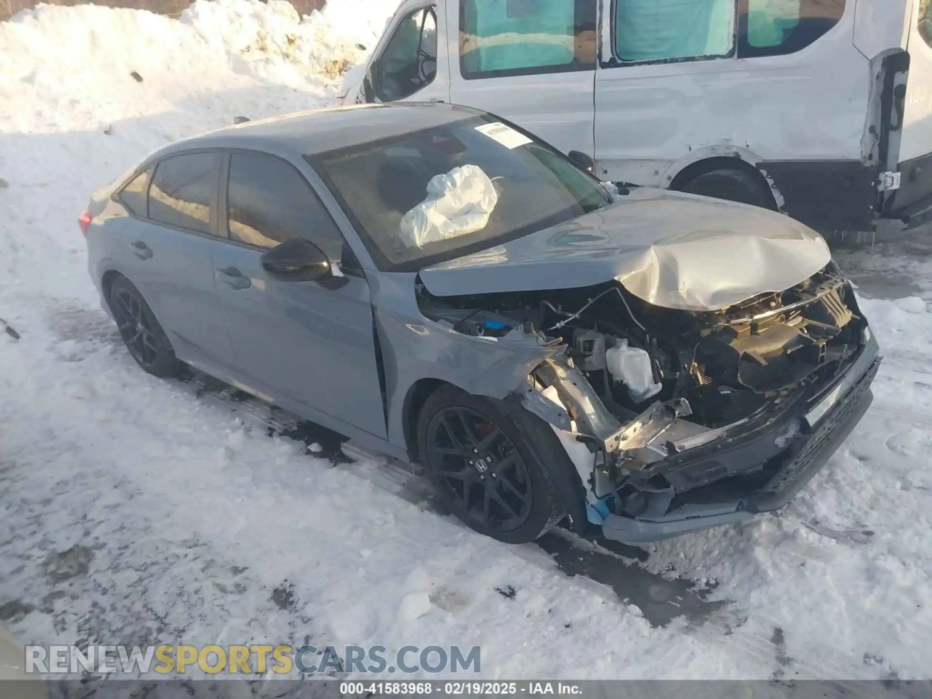 1 Photograph of a damaged car 2HGFE2F54PH527458 HONDA CIVIC 2023