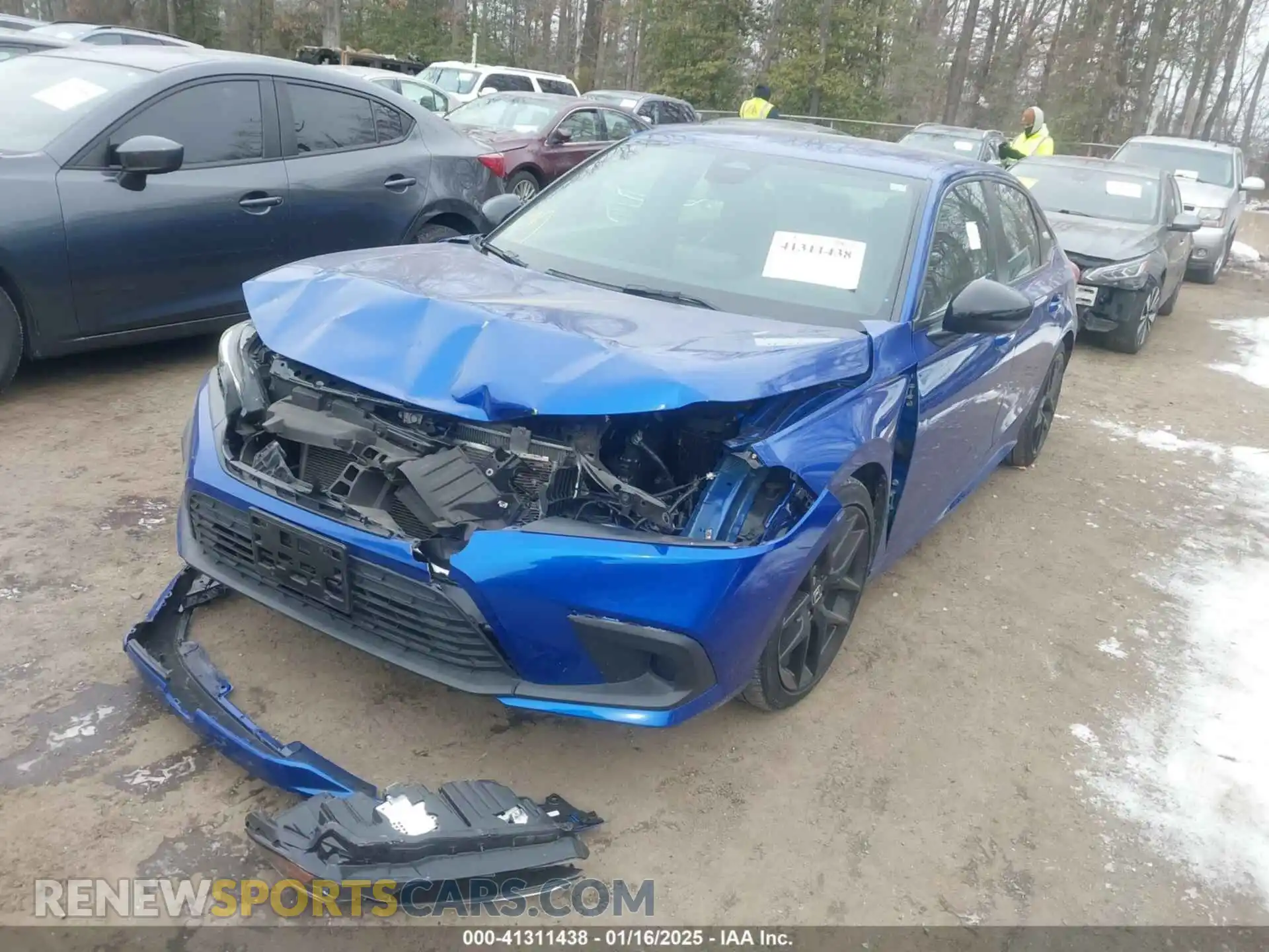 2 Photograph of a damaged car 2HGFE2F54PH528335 HONDA CIVIC 2023