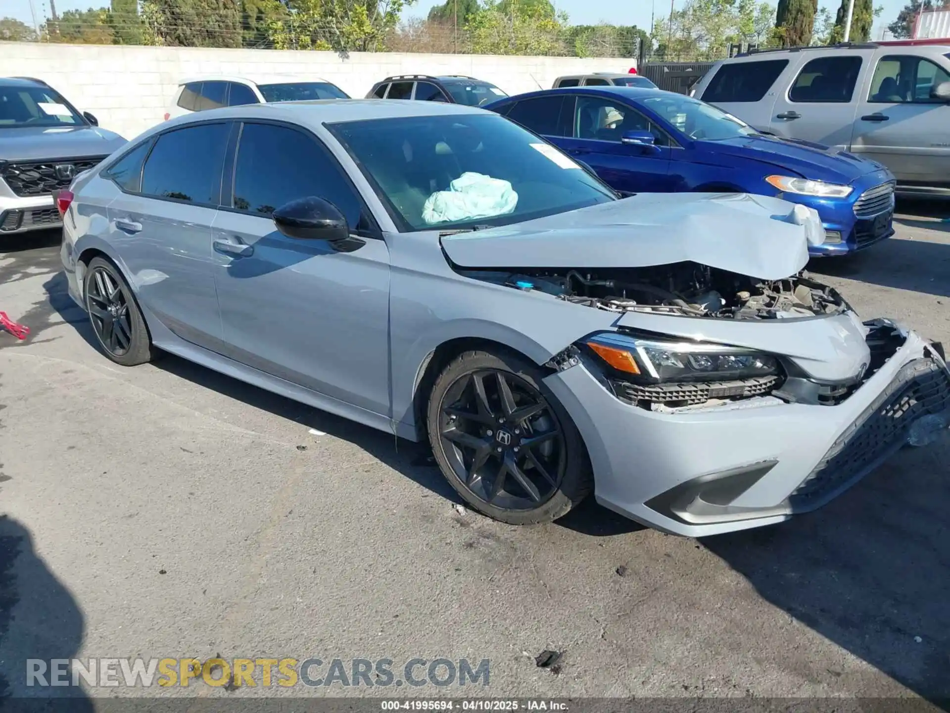 1 Photograph of a damaged car 2HGFE2F54PH529078 HONDA CIVIC 2023
