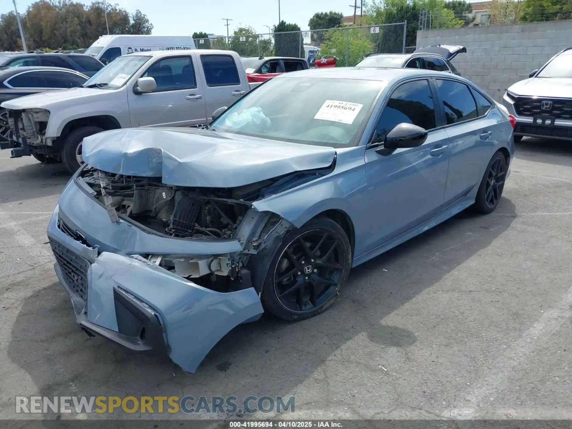 2 Photograph of a damaged car 2HGFE2F54PH529078 HONDA CIVIC 2023