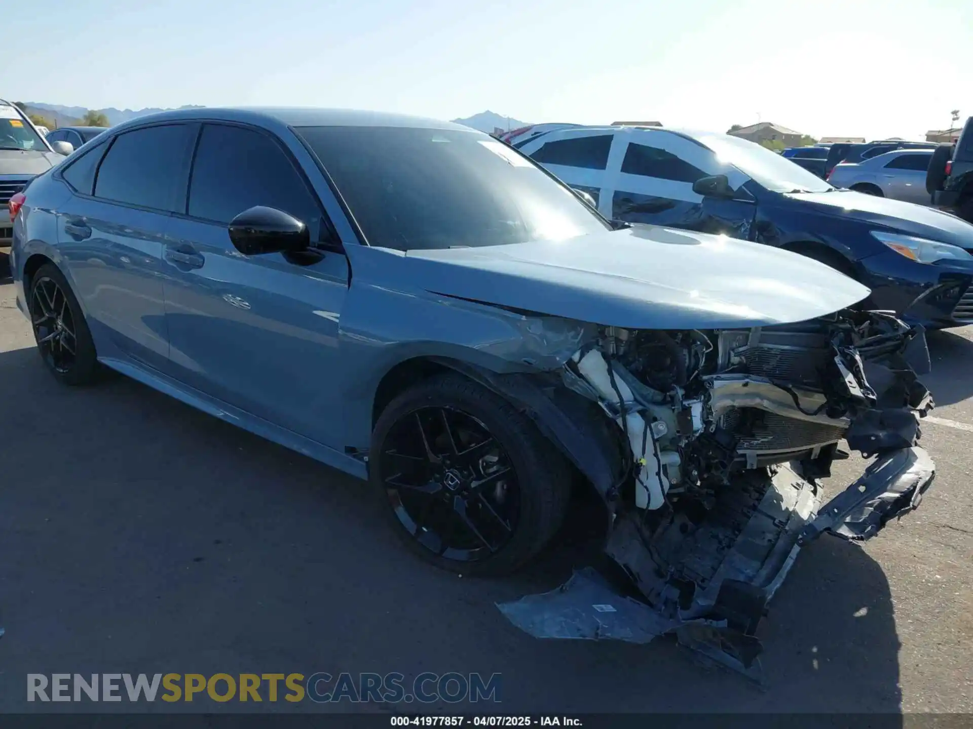 1 Photograph of a damaged car 2HGFE2F54PH529114 HONDA CIVIC 2023