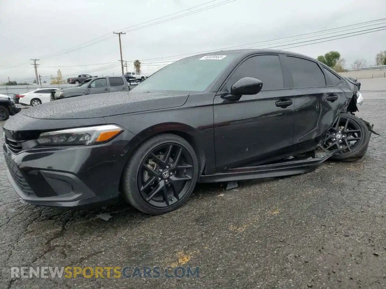 1 Photograph of a damaged car 2HGFE2F54PH529727 HONDA CIVIC 2023