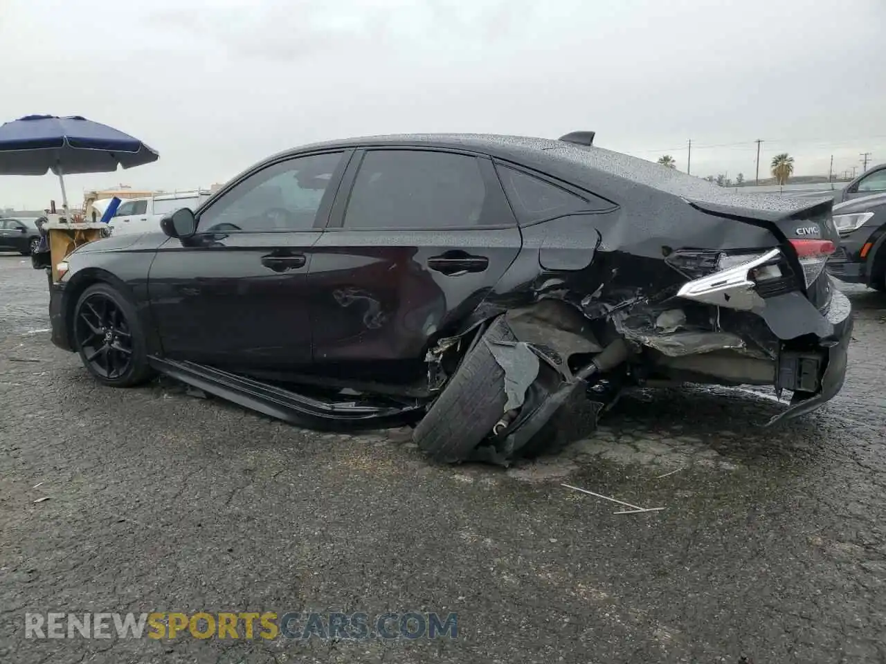 2 Photograph of a damaged car 2HGFE2F54PH529727 HONDA CIVIC 2023