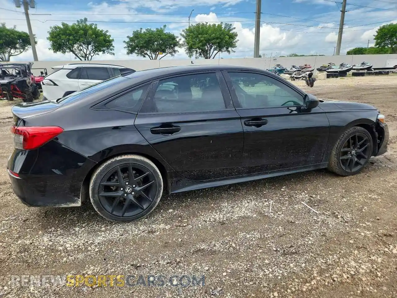 3 fotografías del automóvil dañado 2HGFE2F54PH534099 HONDA CIVIC 2023