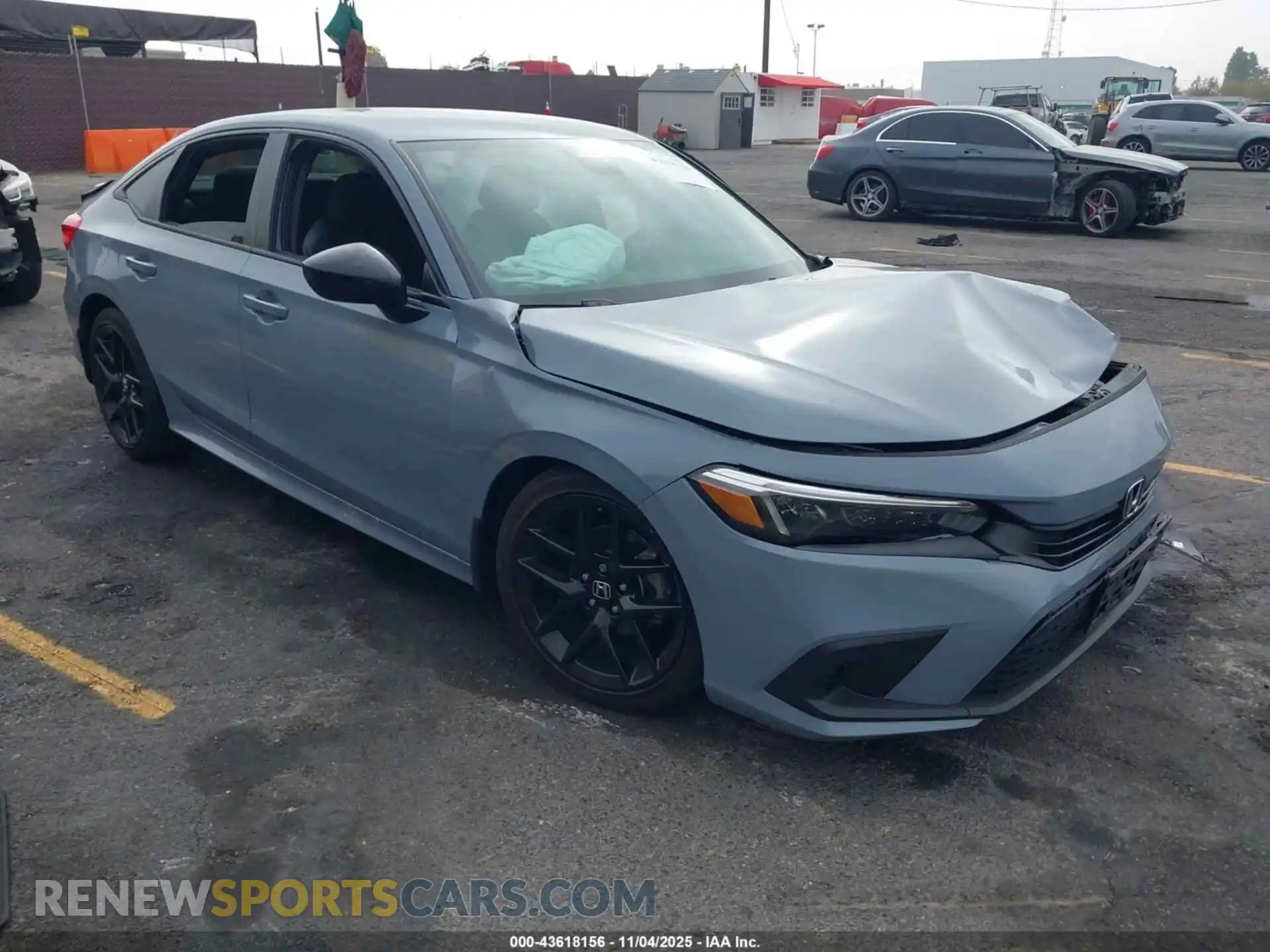 1 Photograph of a damaged car 2HGFE2F54PH543787 HONDA CIVIC 2023