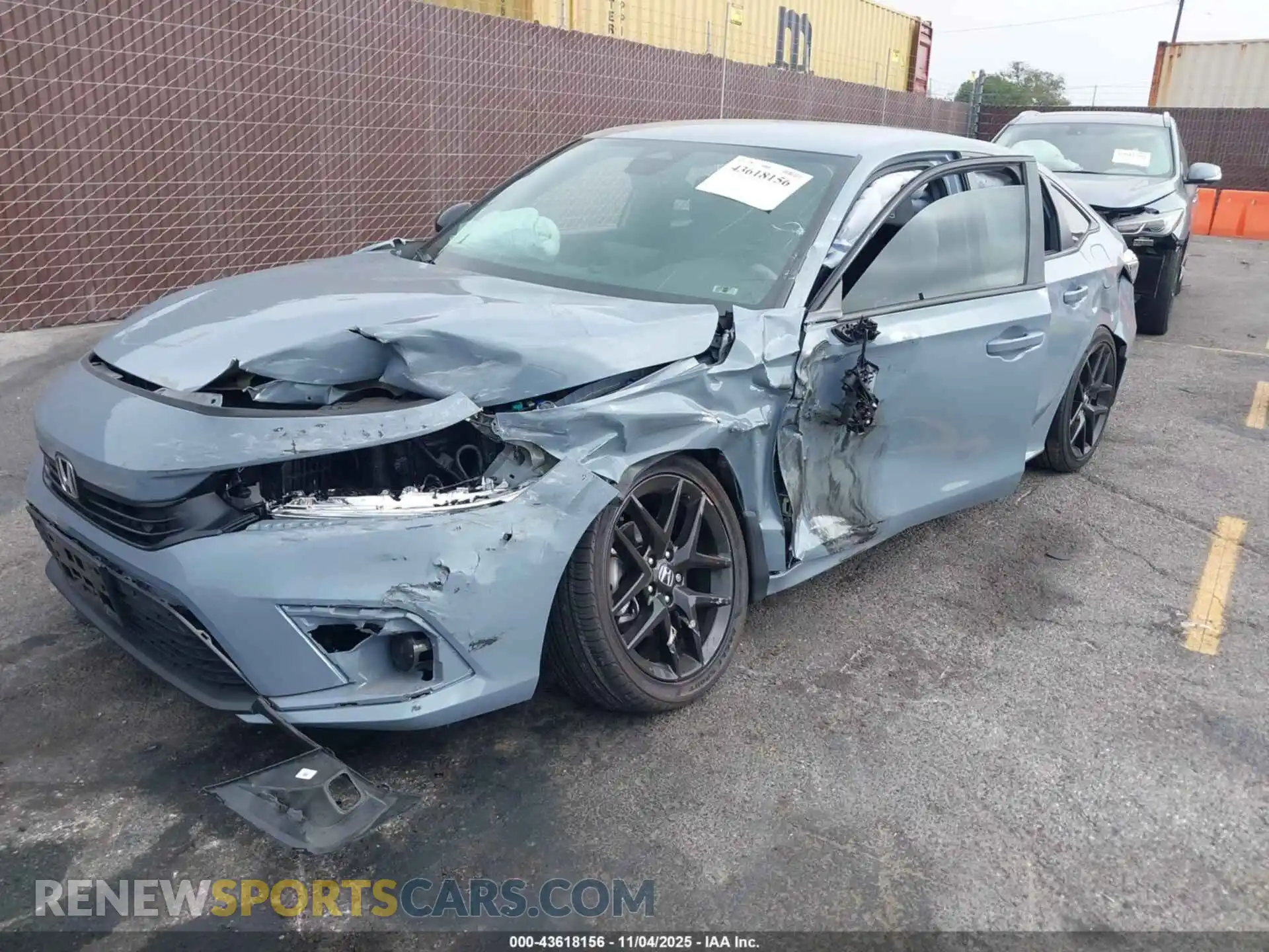 2 Photograph of a damaged car 2HGFE2F54PH543787 HONDA CIVIC 2023