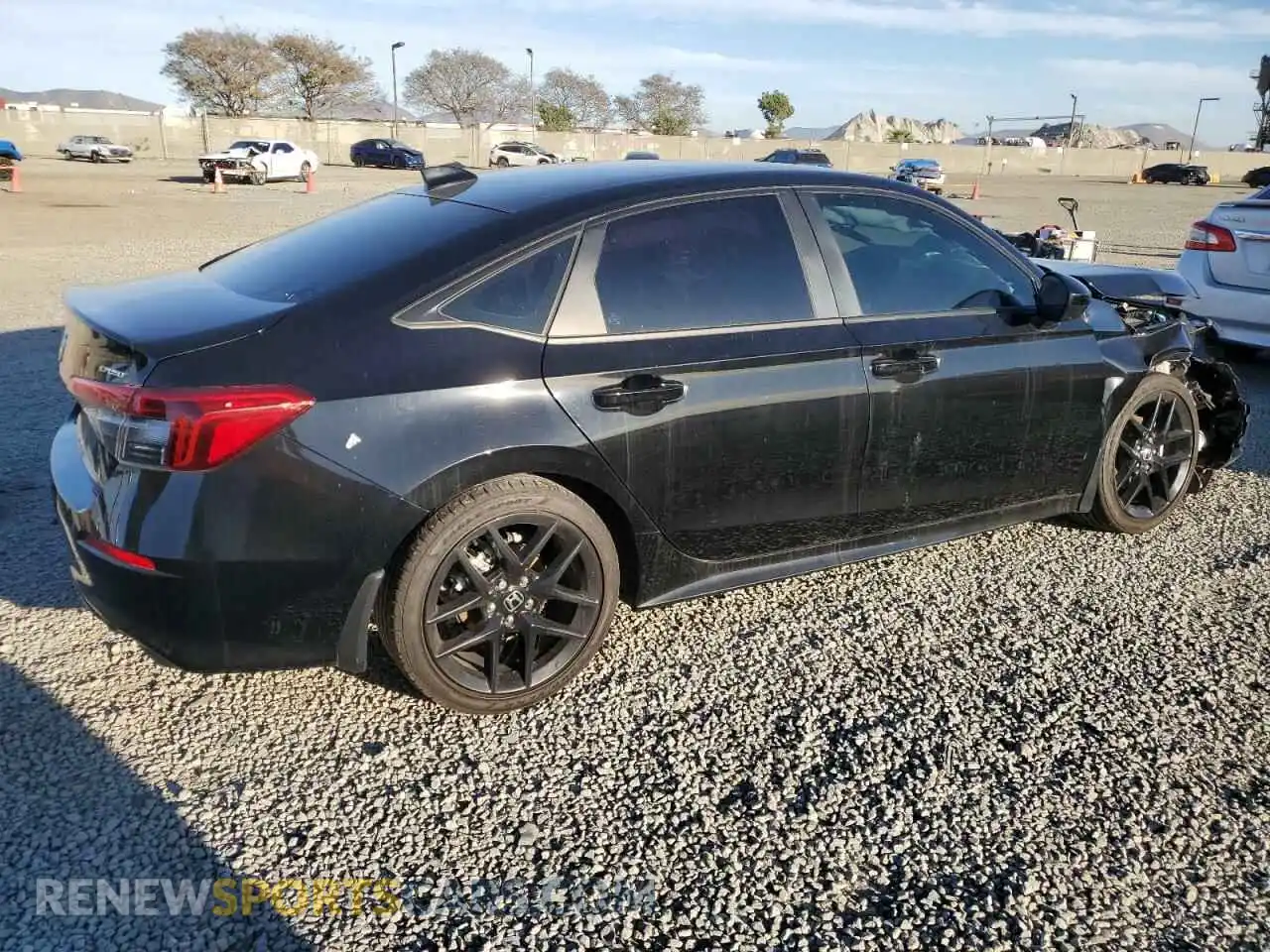 3 Photograph of a damaged car 2HGFE2F54PH550805 HONDA CIVIC 2023