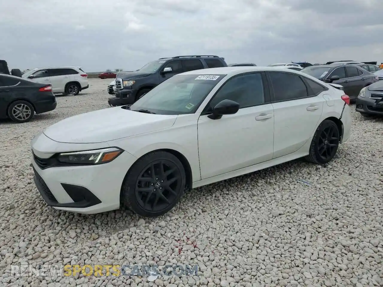 1 Photograph of a damaged car 2HGFE2F54PH554255 HONDA CIVIC 2023