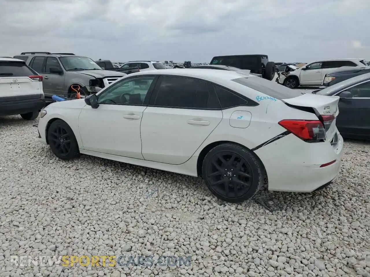 2 Photograph of a damaged car 2HGFE2F54PH554255 HONDA CIVIC 2023