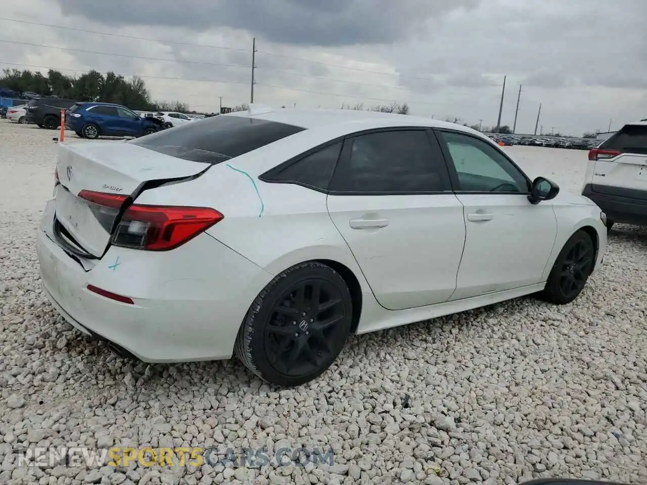 3 Photograph of a damaged car 2HGFE2F54PH554255 HONDA CIVIC 2023