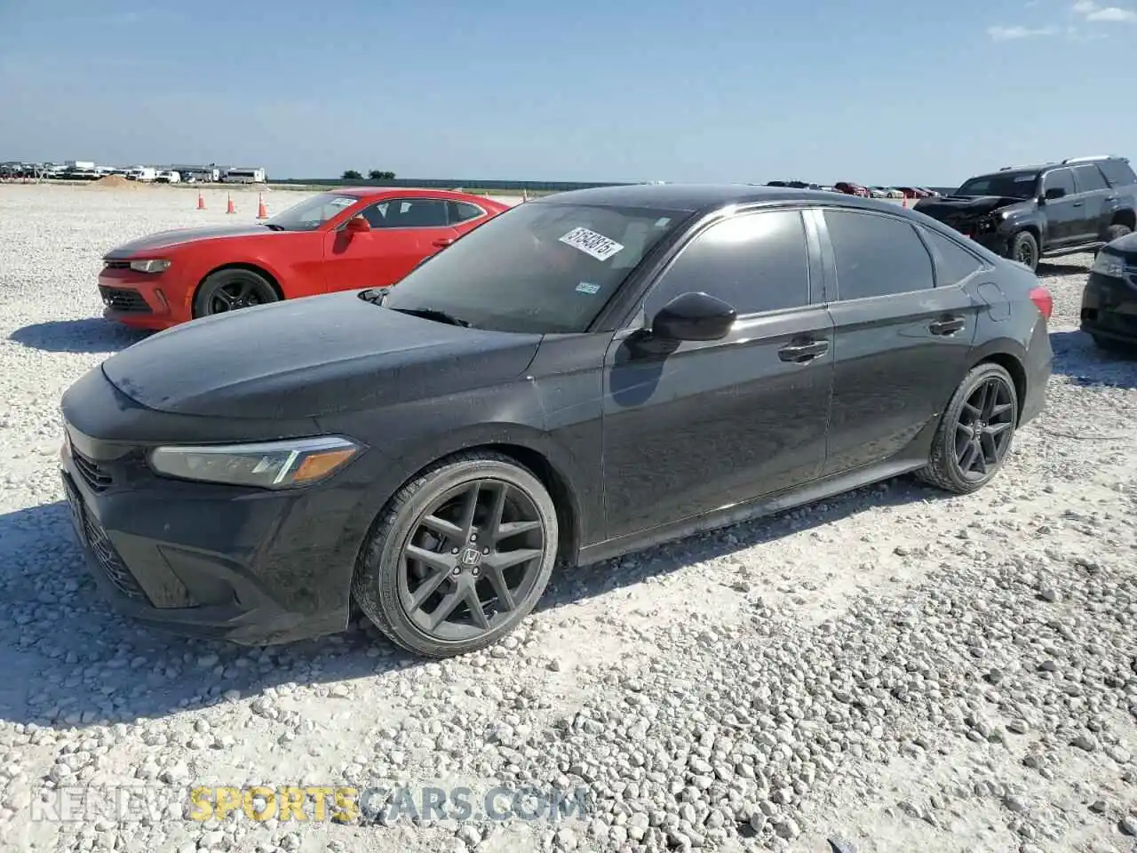 1 Photograph of a damaged car 2HGFE2F54PH557995 HONDA CIVIC 2023