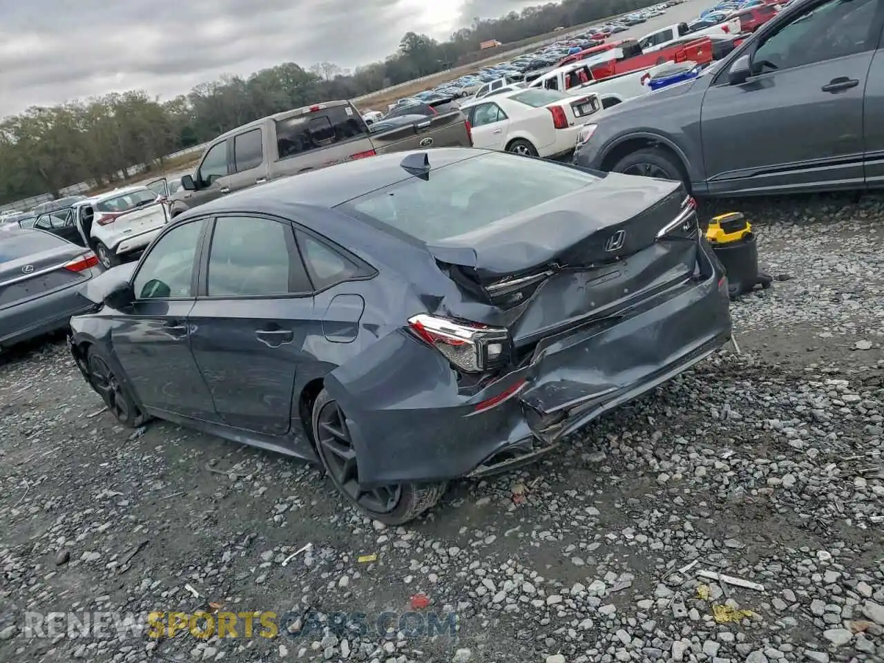 2 Photograph of a damaged car 2HGFE2F54PH558998 HONDA CIVIC 2023