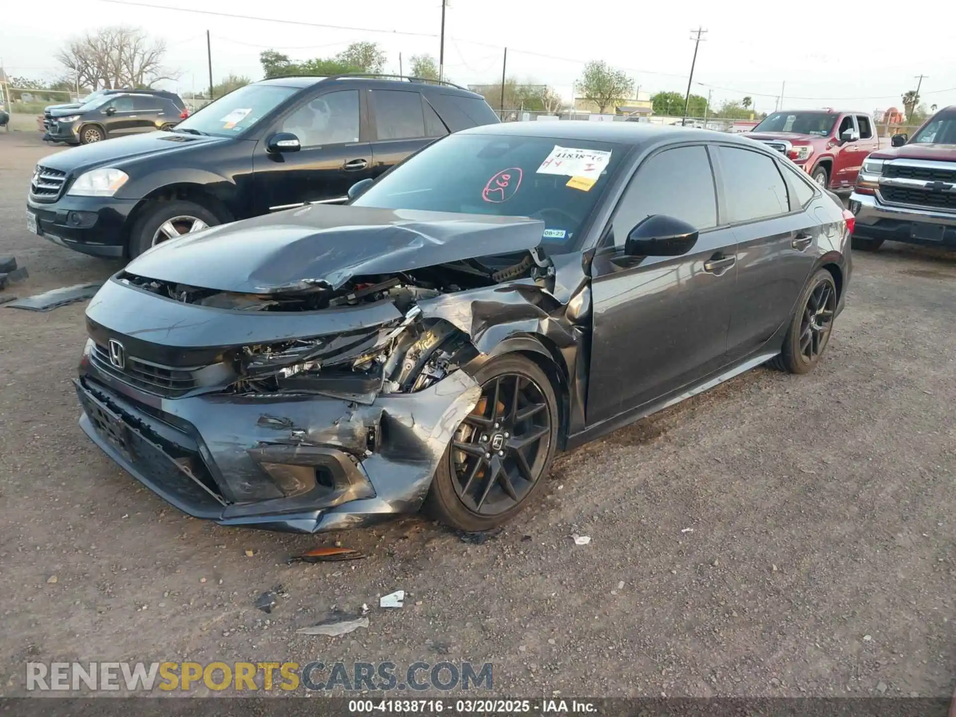 2 Photograph of a damaged car 2HGFE2F54PH570052 HONDA CIVIC 2023