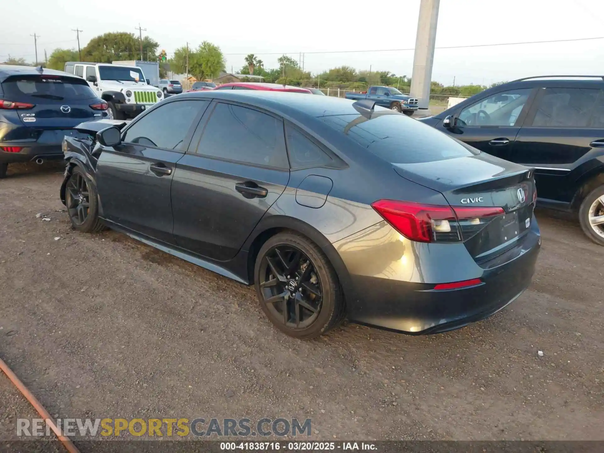 3 Photograph of a damaged car 2HGFE2F54PH570052 HONDA CIVIC 2023