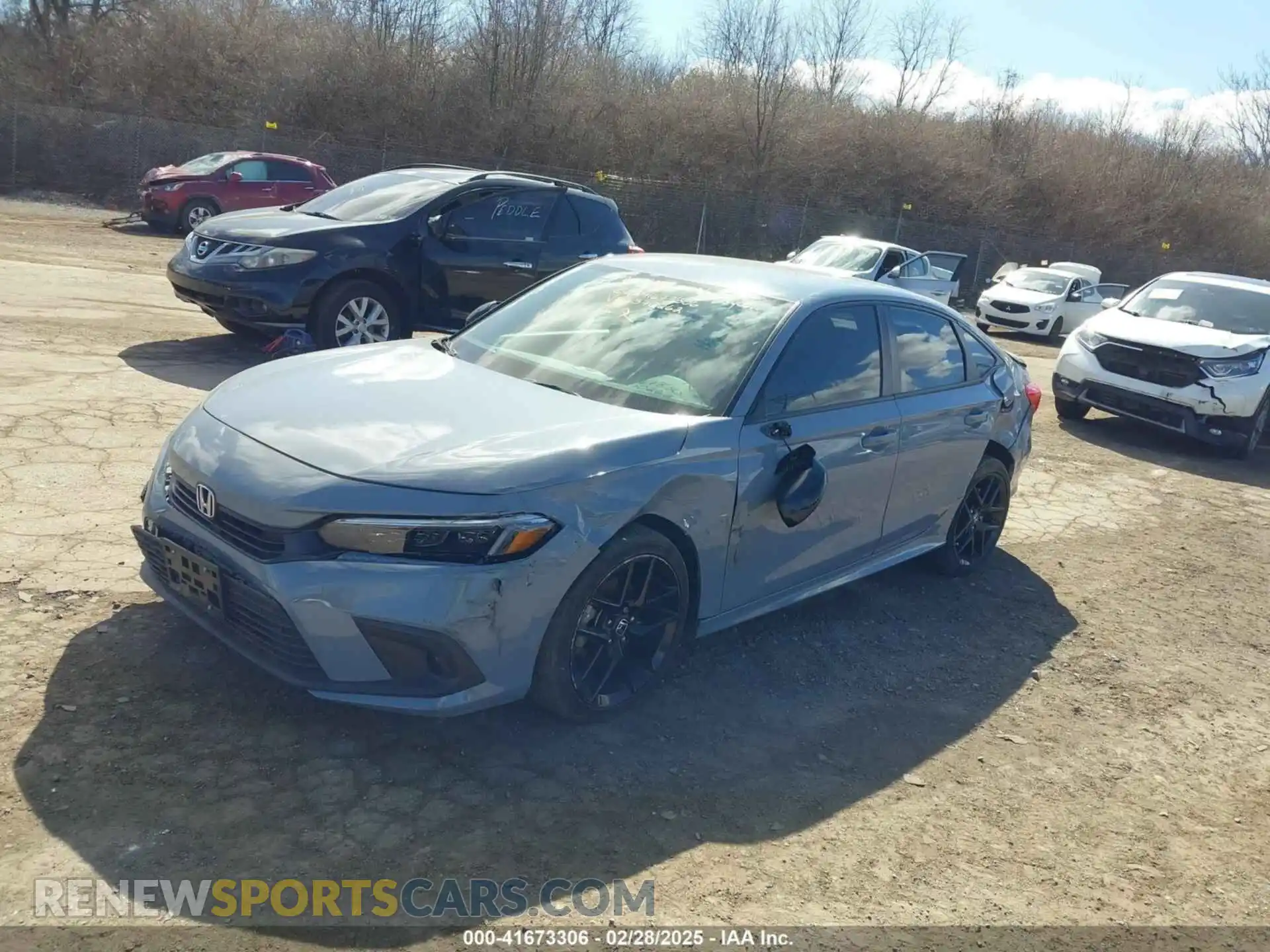 2 Photograph of a damaged car 2HGFE2F54PH570262 HONDA CIVIC 2023