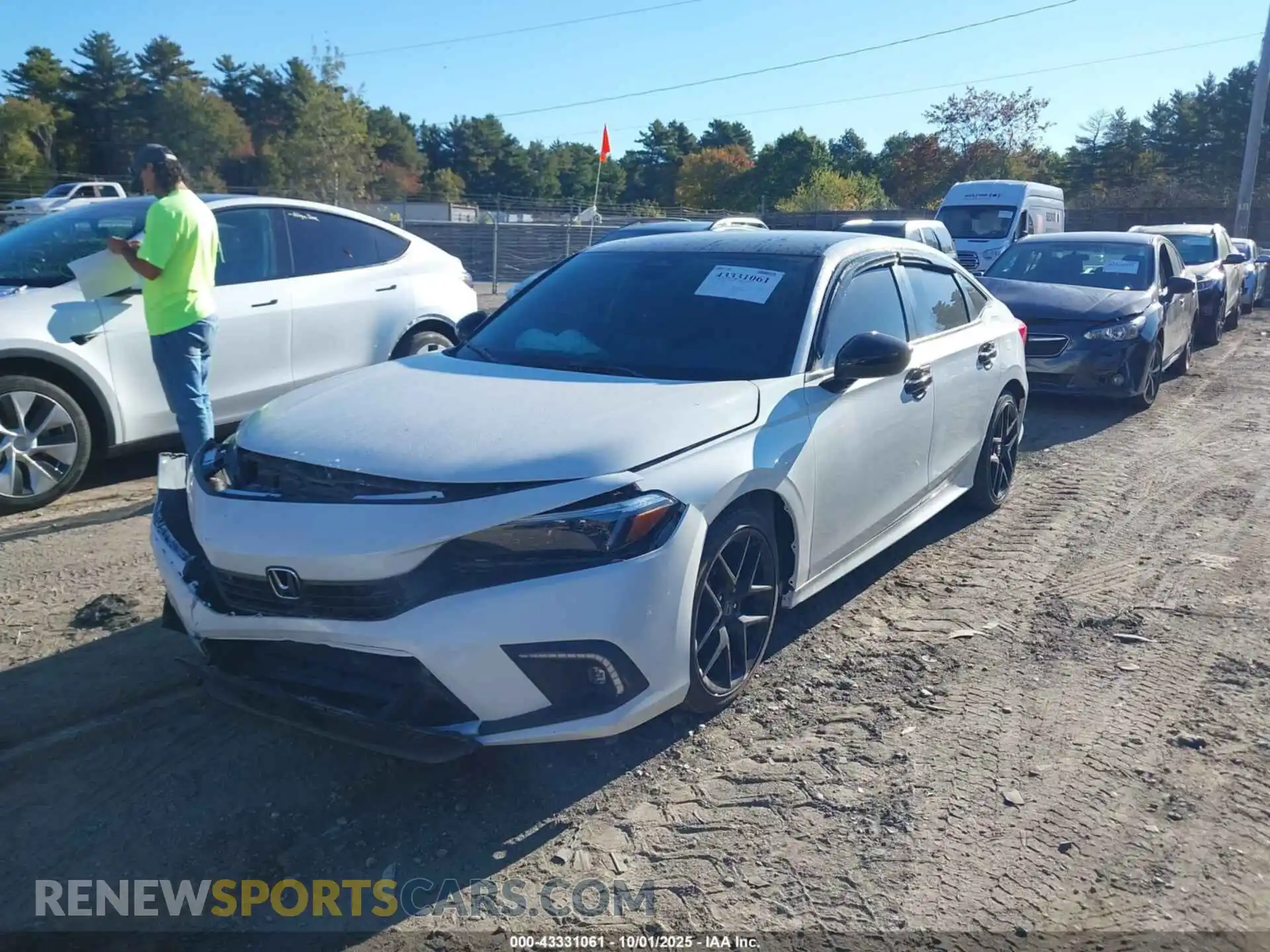 2 Фотография поврежденного автомобиля 2HGFE2F55PH501709 HONDA CIVIC 2023