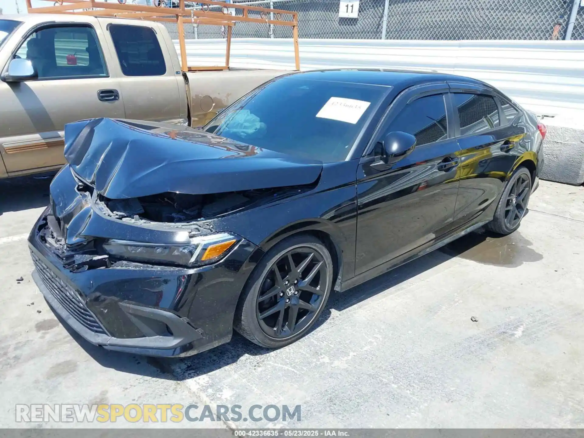 2 Photograph of a damaged car 2HGFE2F55PH503184 HONDA CIVIC 2023