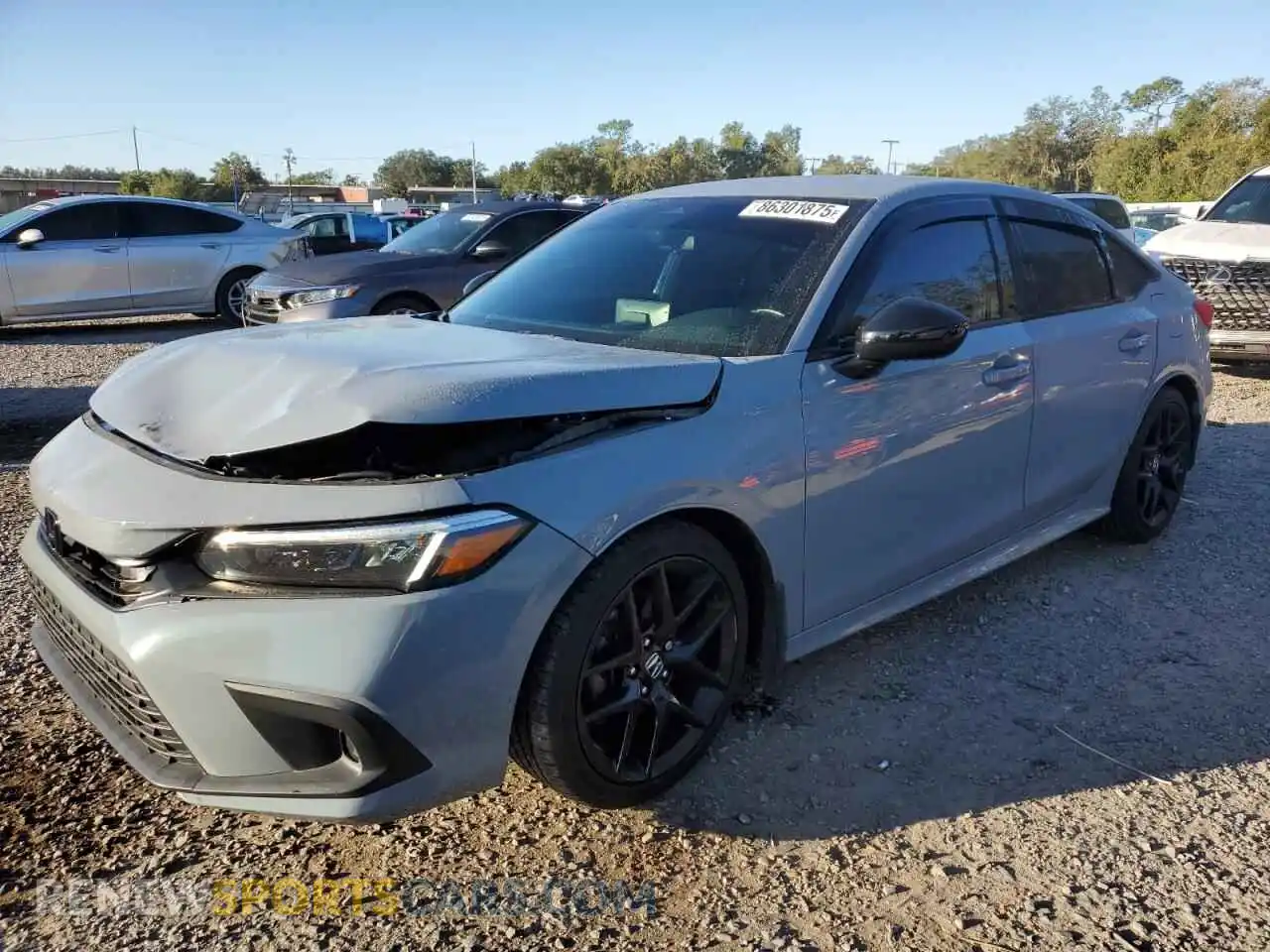 1 Photograph of a damaged car 2HGFE2F55PH507106 HONDA CIVIC 2023
