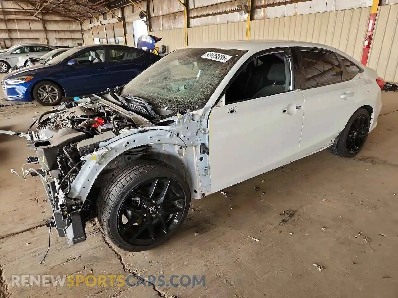 1 fotografías del automóvil dañado 2HGFE2F55PH508367 HONDA CIVIC 2023