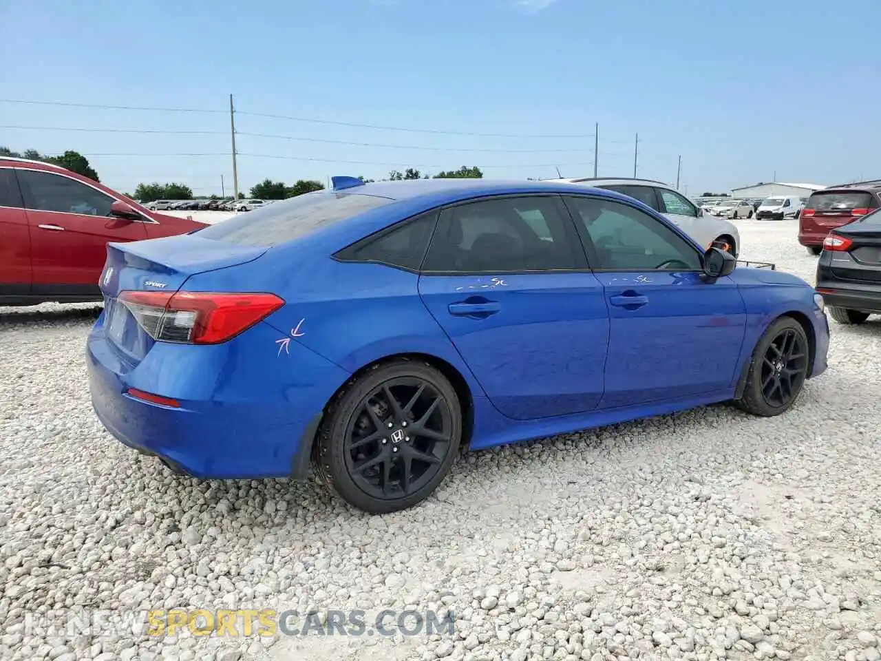 3 Photograph of a damaged car 2HGFE2F55PH508384 HONDA CIVIC 2023