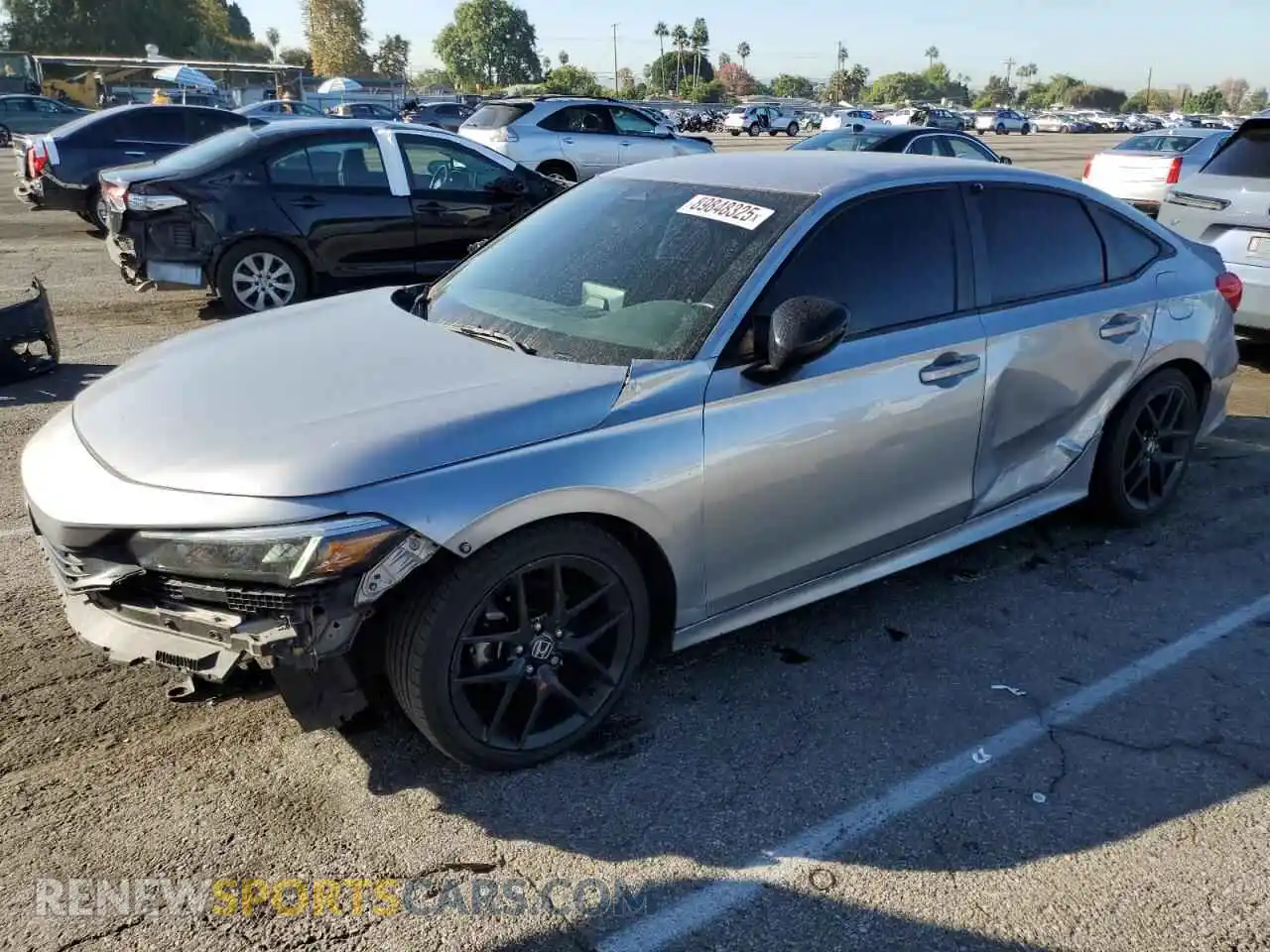 1 Photograph of a damaged car 2HGFE2F55PH509664 HONDA CIVIC 2023