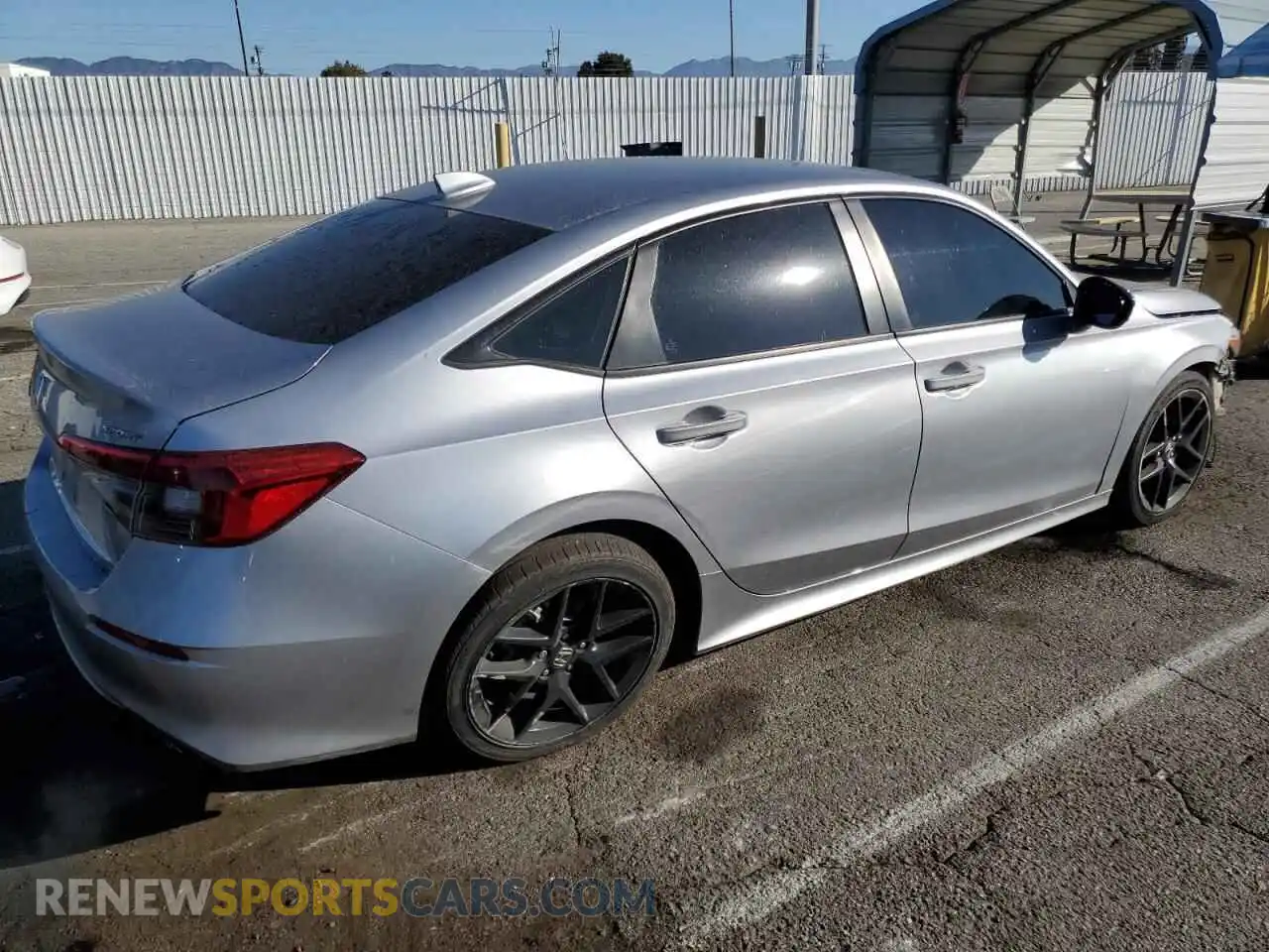 3 Photograph of a damaged car 2HGFE2F55PH509664 HONDA CIVIC 2023