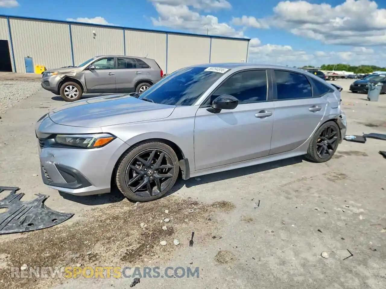 1 fotografías del automóvil dañado 2HGFE2F55PH510314 HONDA CIVIC 2023