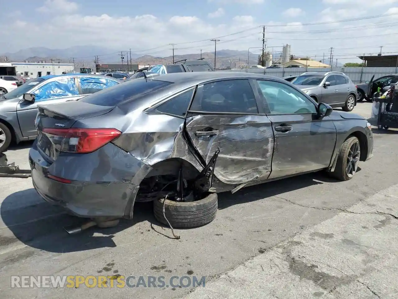 3 Photograph of a damaged car 2HGFE2F55PH512659 HONDA CIVIC 2023