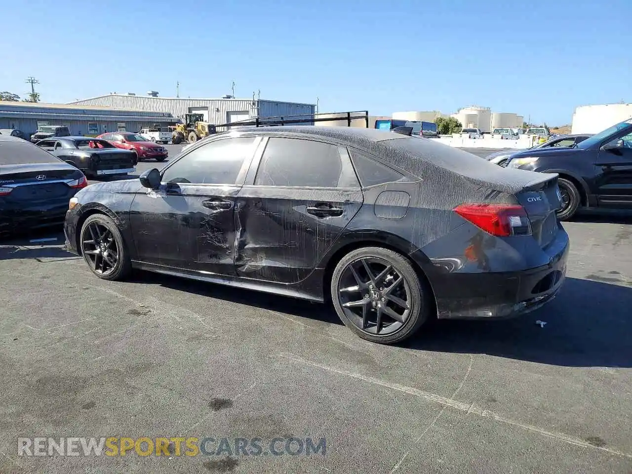 2 Photograph of a damaged car 2HGFE2F55PH522544 HONDA CIVIC 2023
