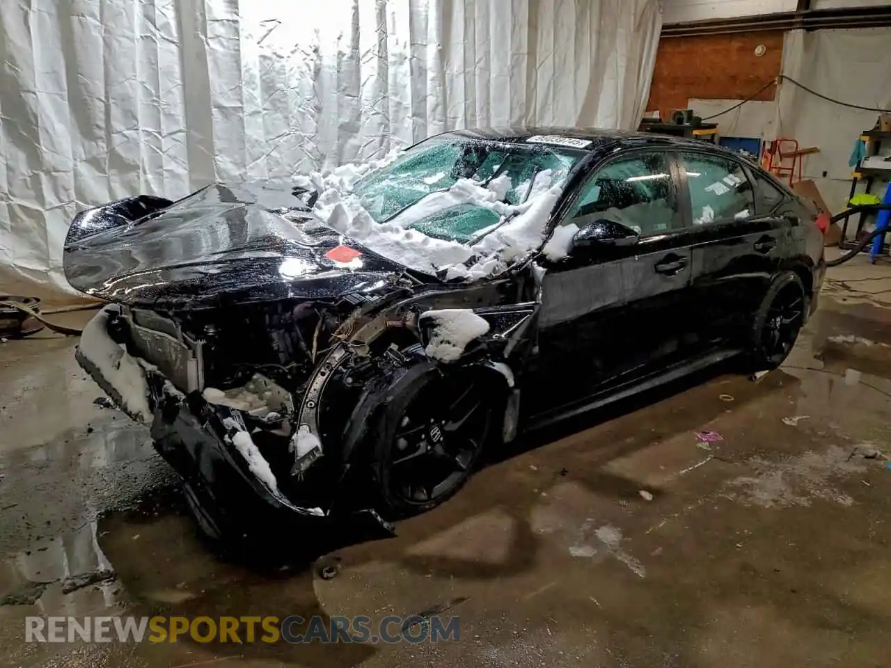 1 Photograph of a damaged car 2HGFE2F55PH531132 HONDA CIVIC 2023