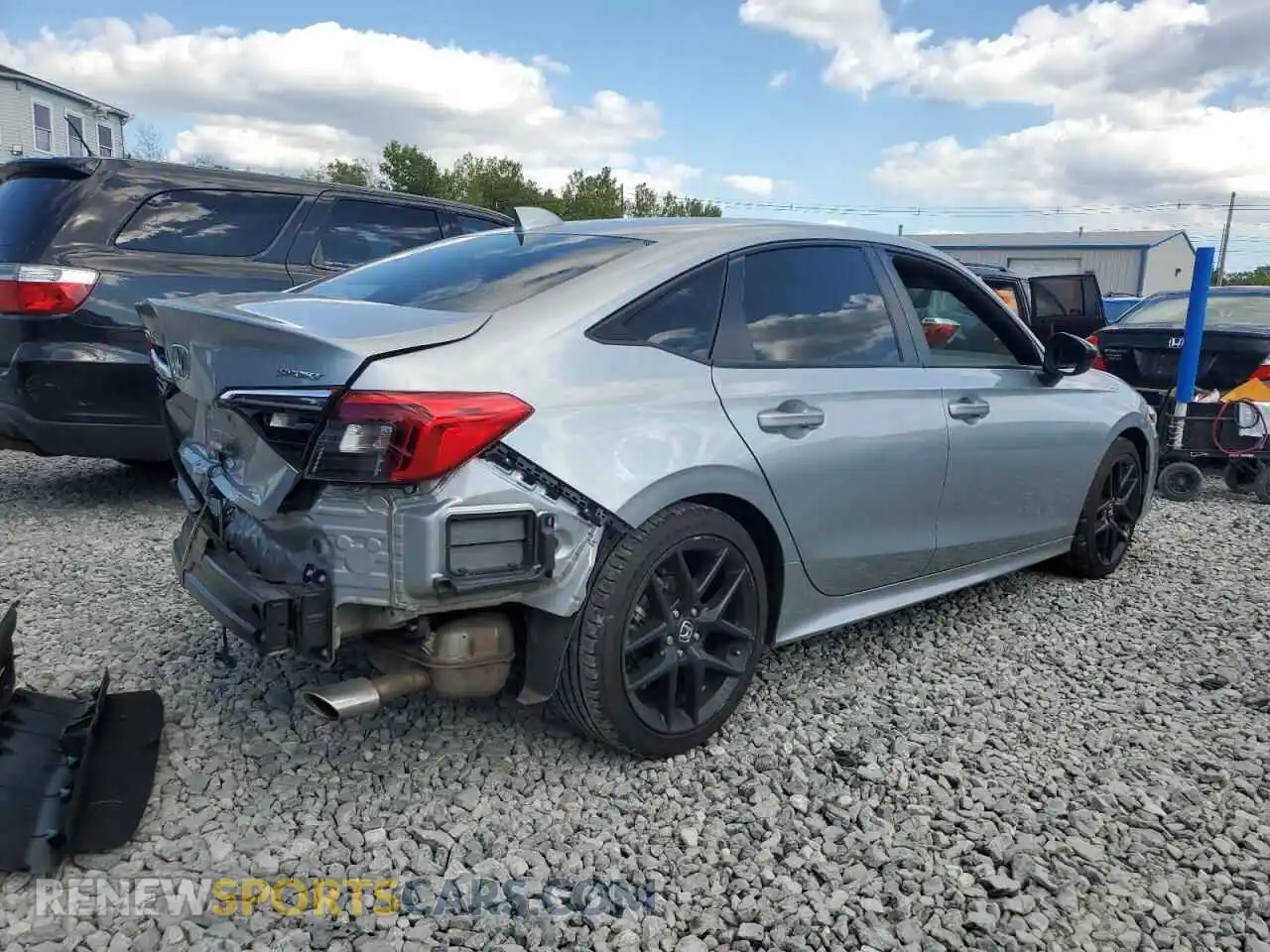 3 Photograph of a damaged car 2HGFE2F55PH534855 HONDA CIVIC 2023