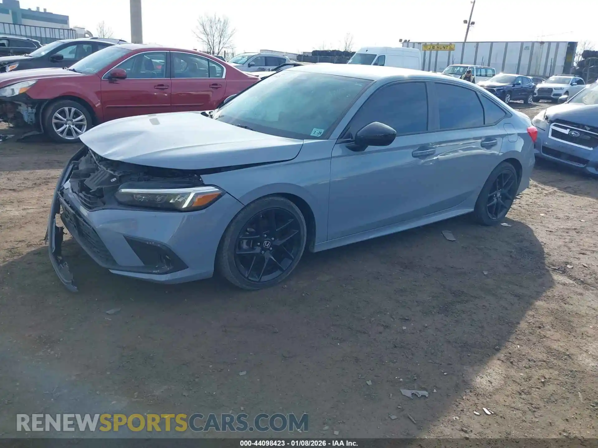 2 Photograph of a damaged car 2HGFE2F55PH534905 HONDA CIVIC 2023