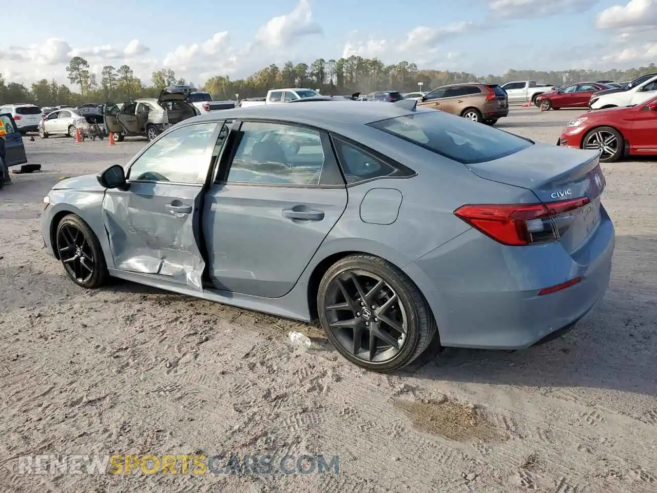 2 Photograph of a damaged car 2HGFE2F55PH543684 HONDA CIVIC 2023
