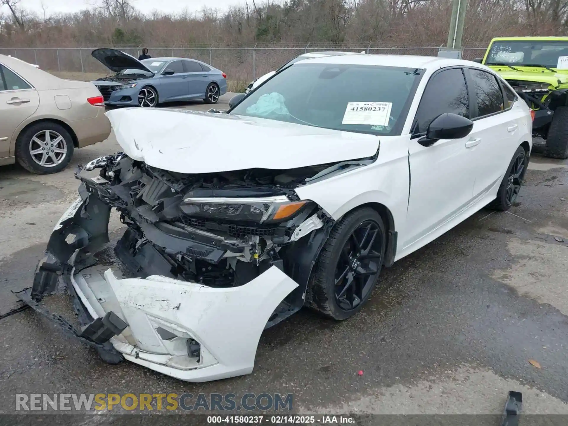 2 Photograph of a damaged car 2HGFE2F55PH553342 HONDA CIVIC 2023