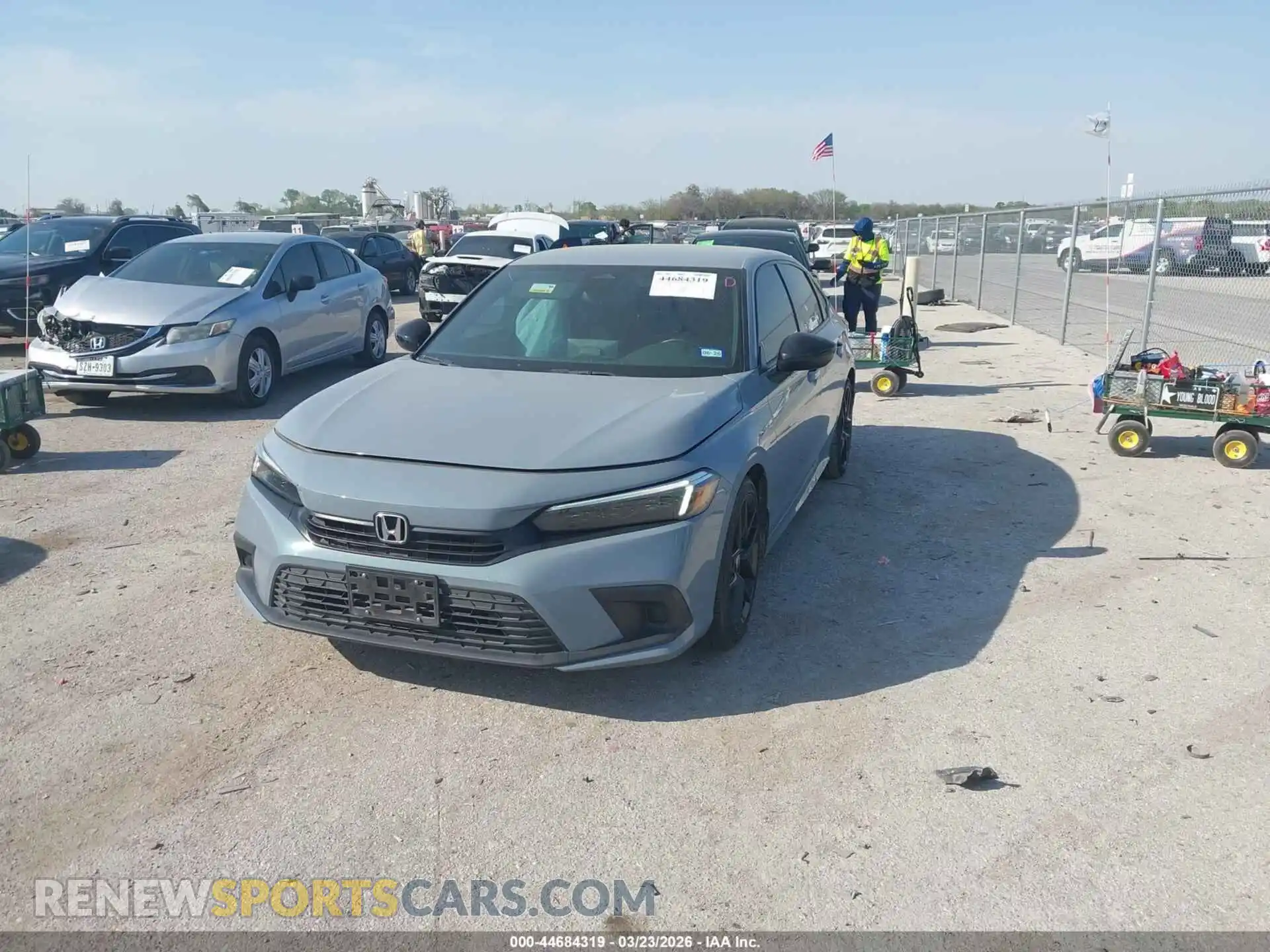 2 Photograph of a damaged car 2HGFE2F55PH556953 HONDA CIVIC 2023