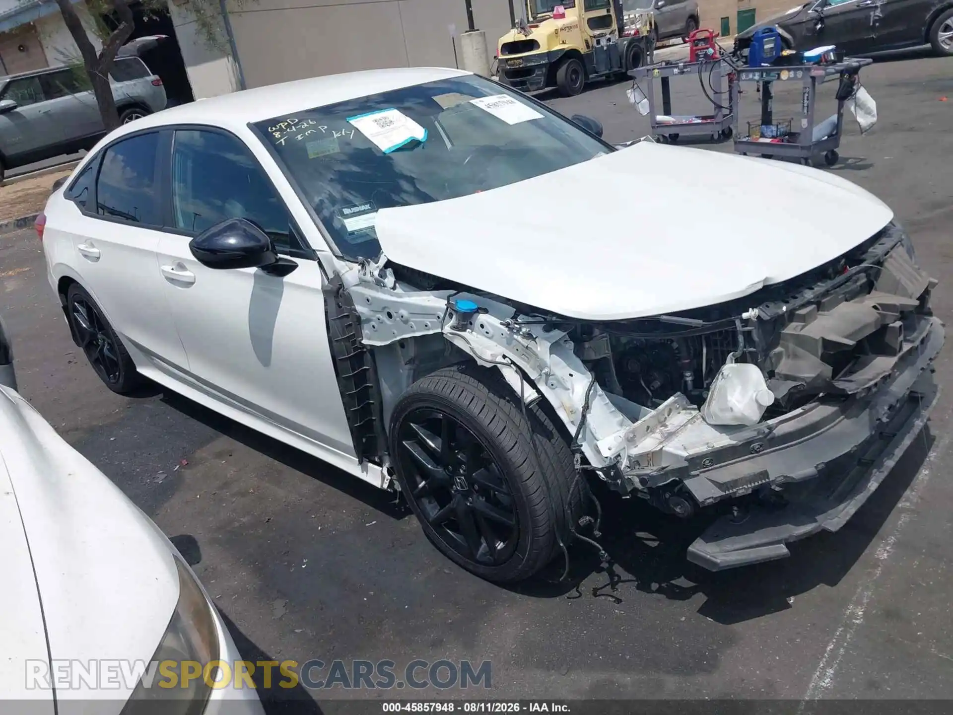 1 Photograph of a damaged car 2HGFE2F55PH557634 HONDA CIVIC 2023