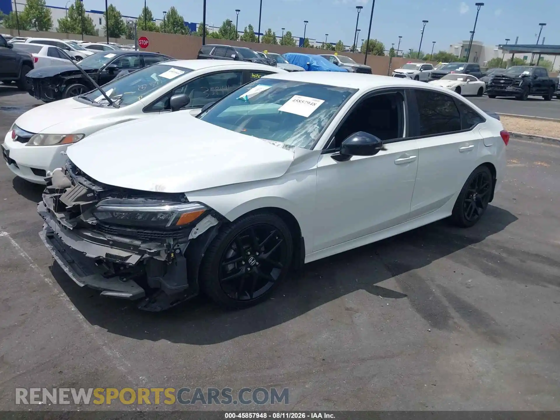 2 Photograph of a damaged car 2HGFE2F55PH557634 HONDA CIVIC 2023
