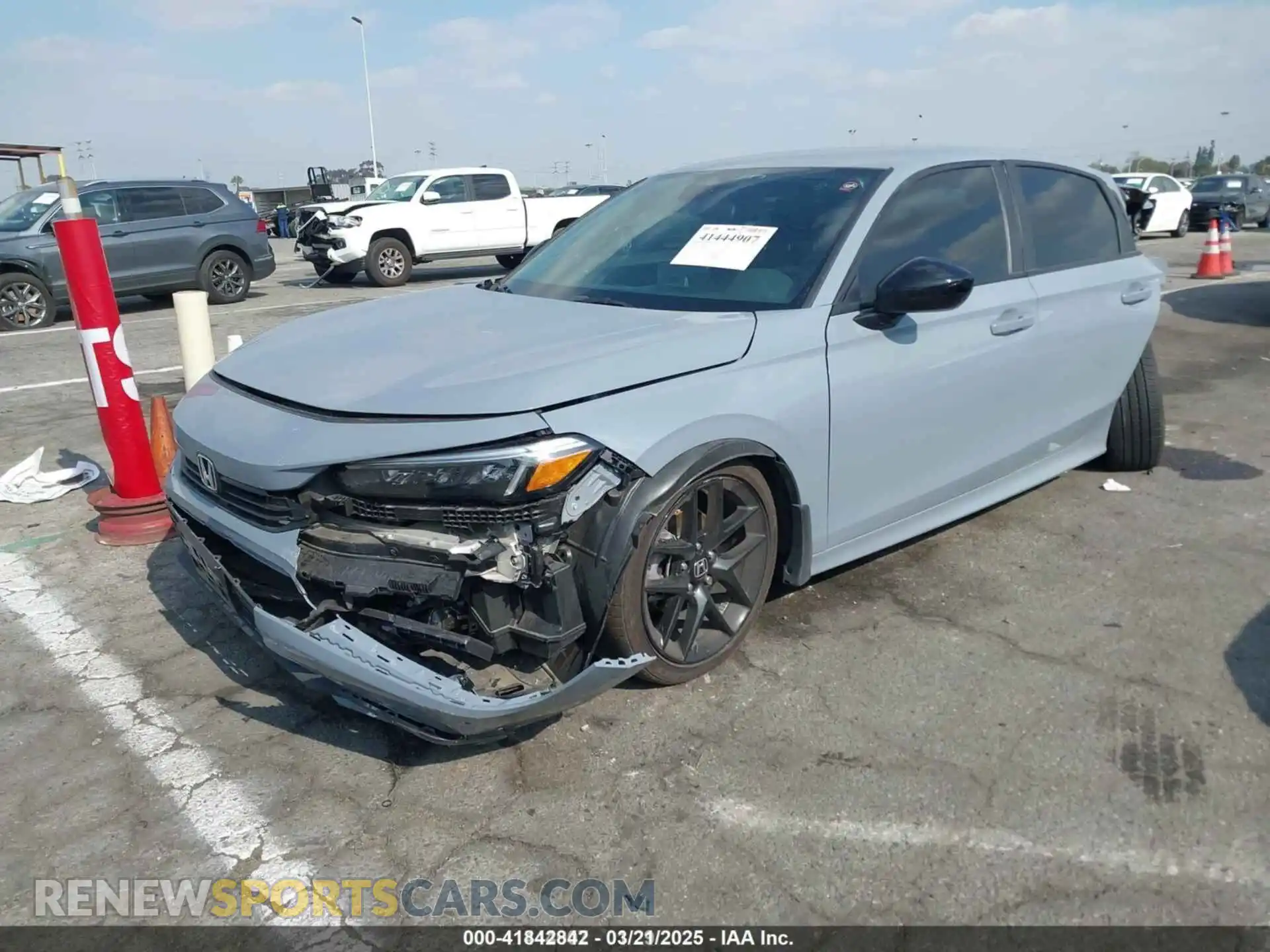 2 Photograph of a damaged car 2HGFE2F55PH566396 HONDA CIVIC 2023
