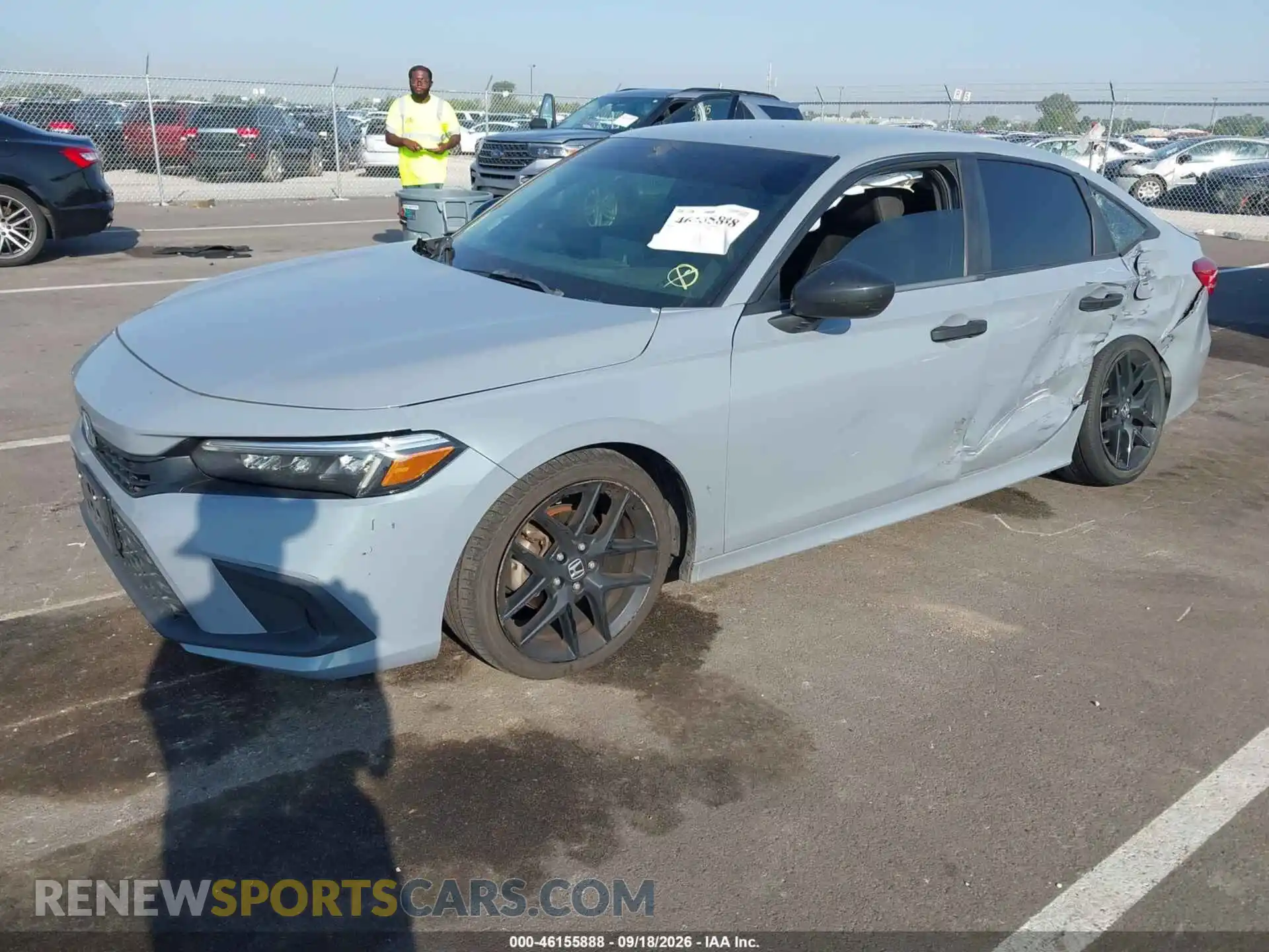 2 Photograph of a damaged car 2HGFE2F55PH571128 HONDA CIVIC 2023