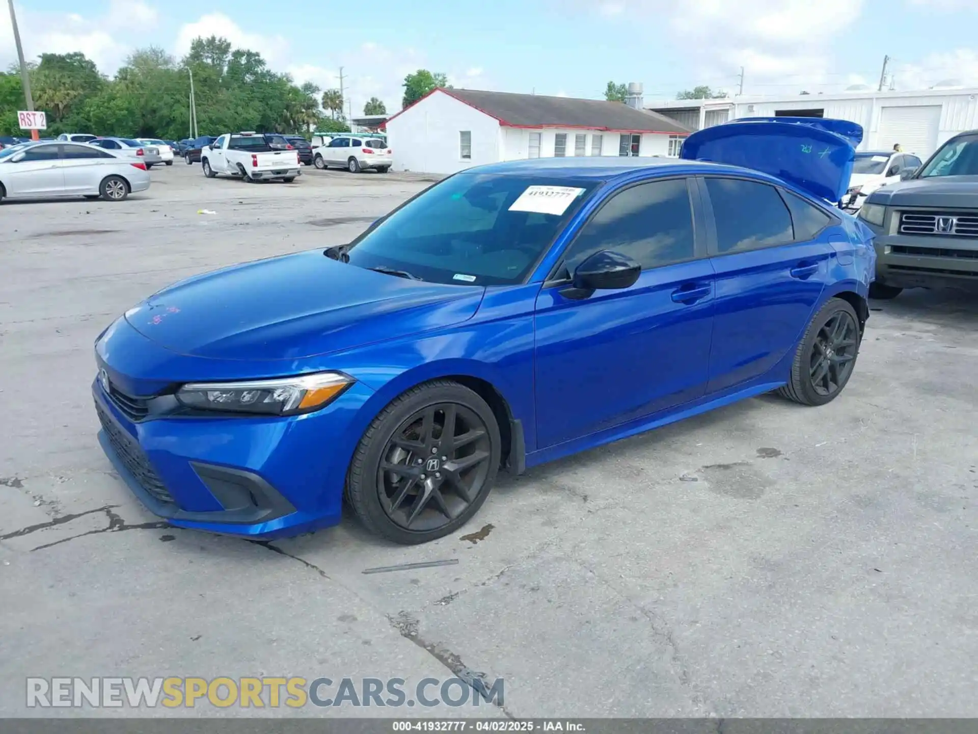 2 Photograph of a damaged car 2HGFE2F56PH502772 HONDA CIVIC 2023