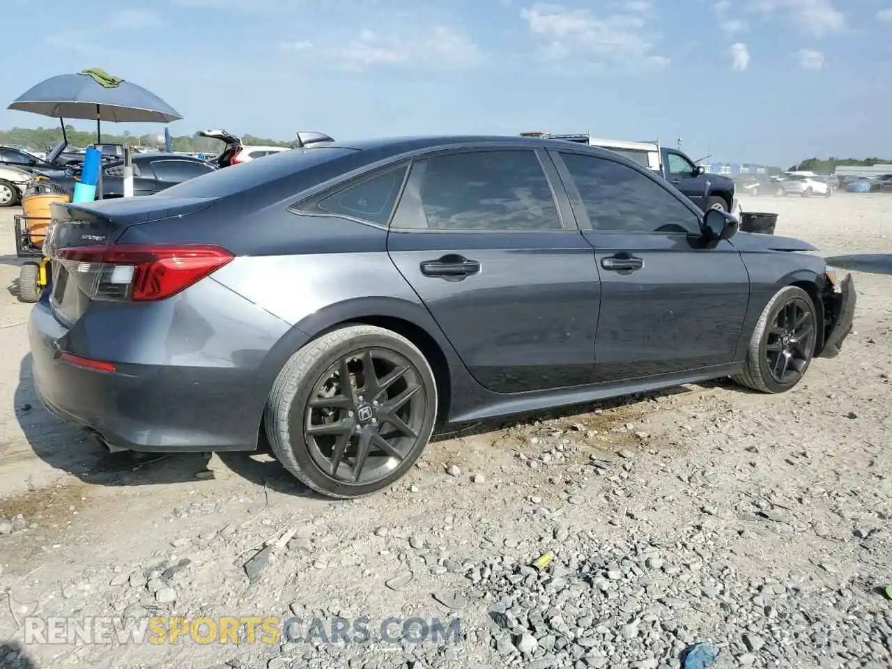 3 Photograph of a damaged car 2HGFE2F56PH510161 HONDA CIVIC 2023