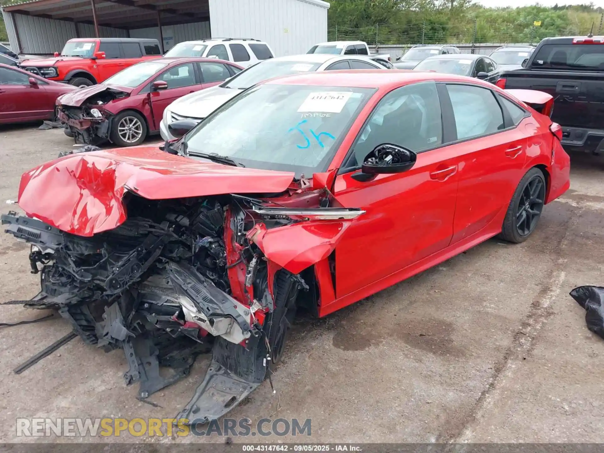 2 Photograph of a damaged car 2HGFE2F56PH512153 HONDA CIVIC 2023