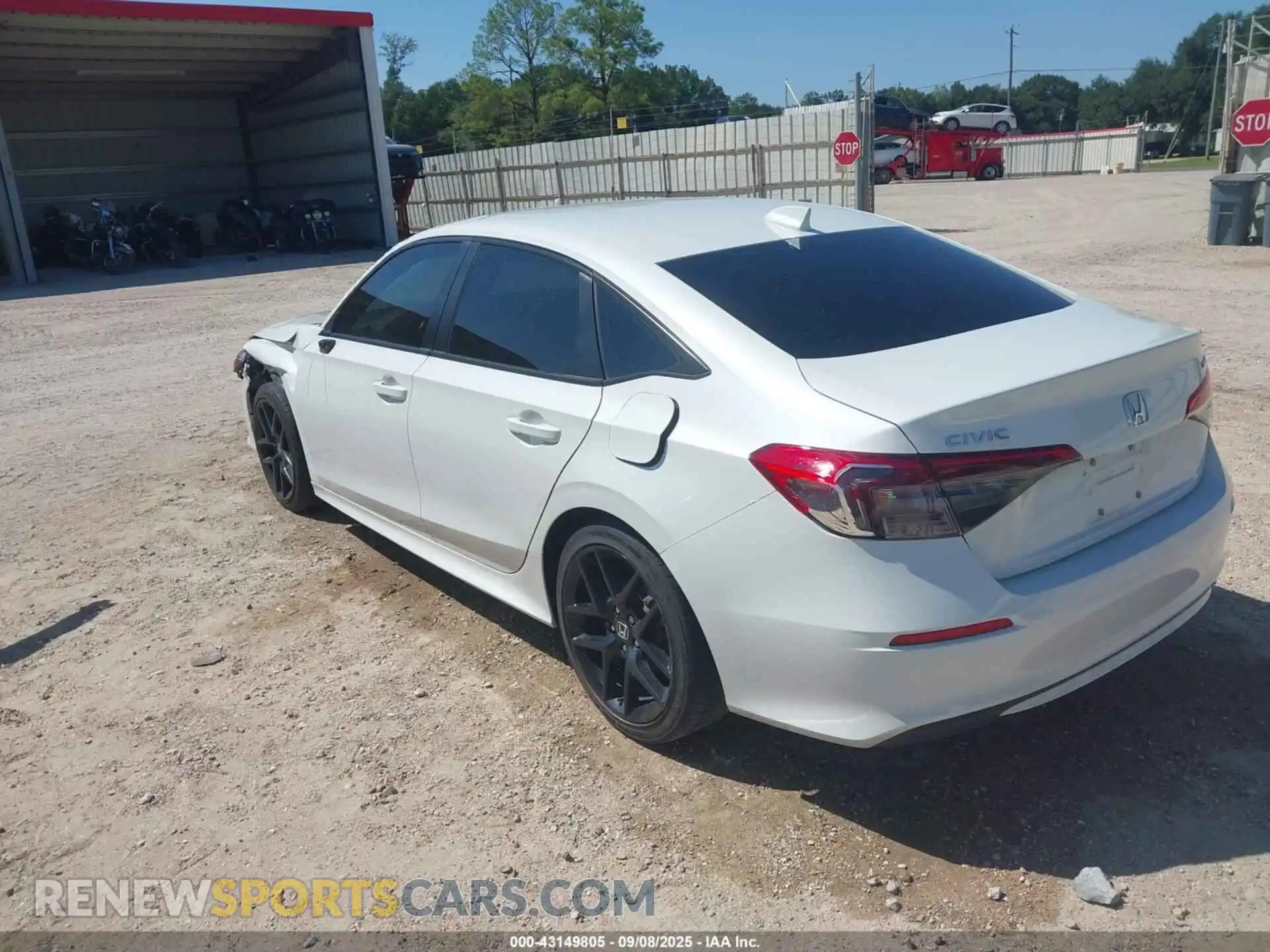 3 fotografías del automóvil dañado 2HGFE2F56PH512699 HONDA CIVIC 2023